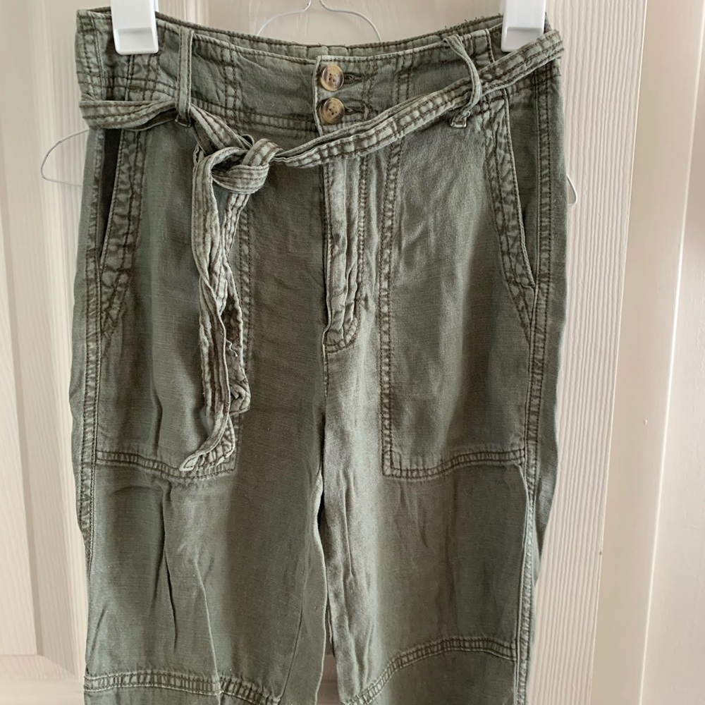 Army green pants